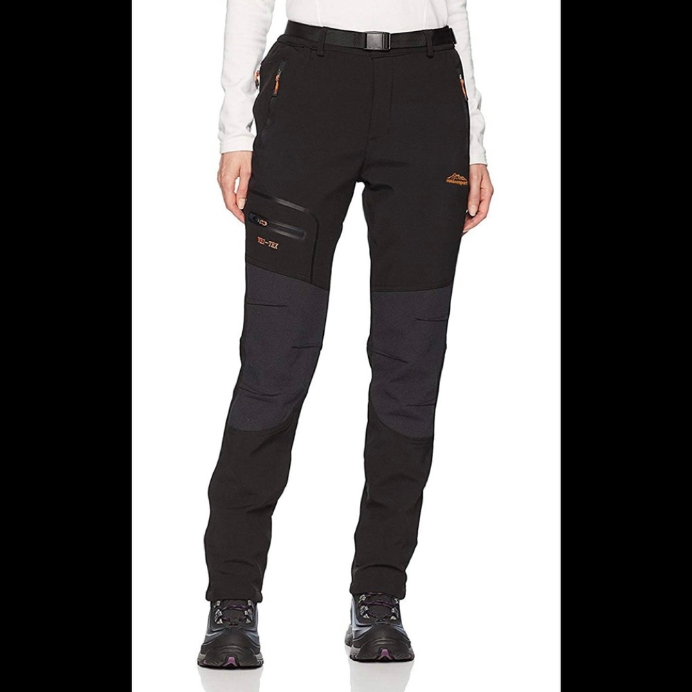 COPY - BenBoy Women's Outdoor Water/Windproof Fleece-lined Snow Pants